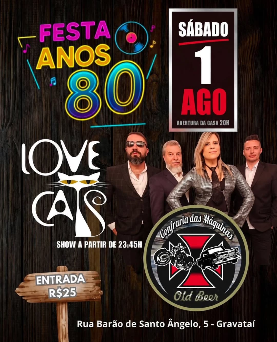 Flyer de Banda bandalovecats