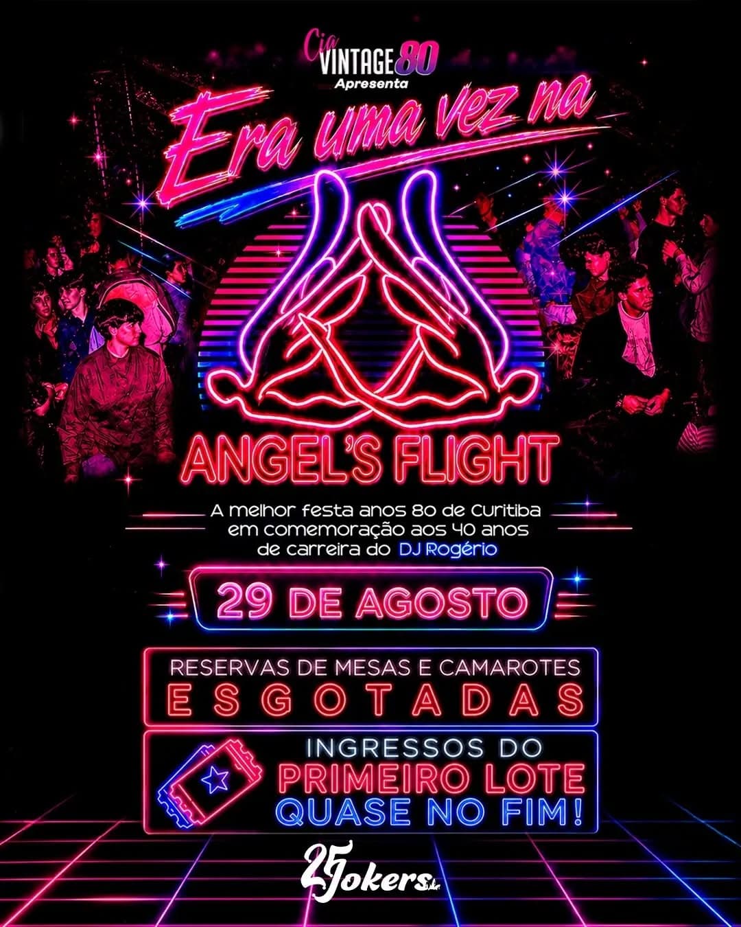 Flyer de Banda Delorean, Banda Candyman Club e mais 2 artistas