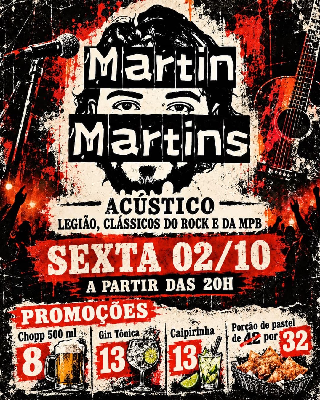 Flyer de Martin Martins