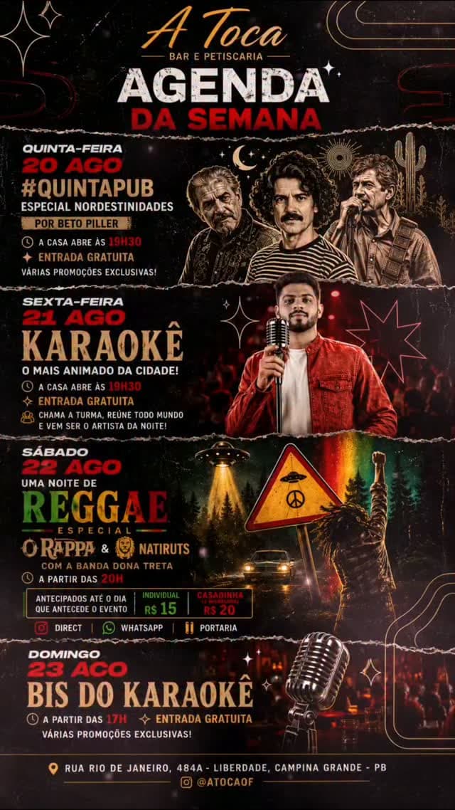 Flyer de Beto Piller