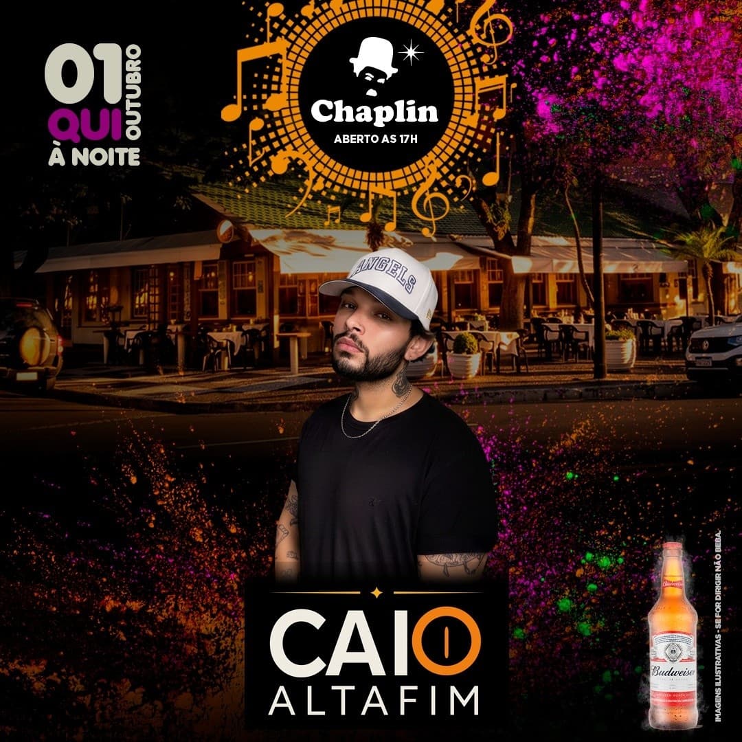Flyer de Caio Altafim
