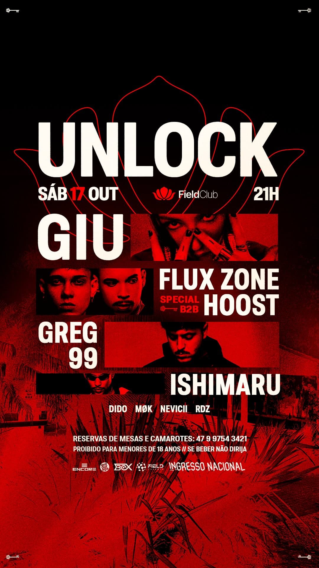 Flyer de giugiugiugiugiugiu_, greg99music e mais 7 artistas