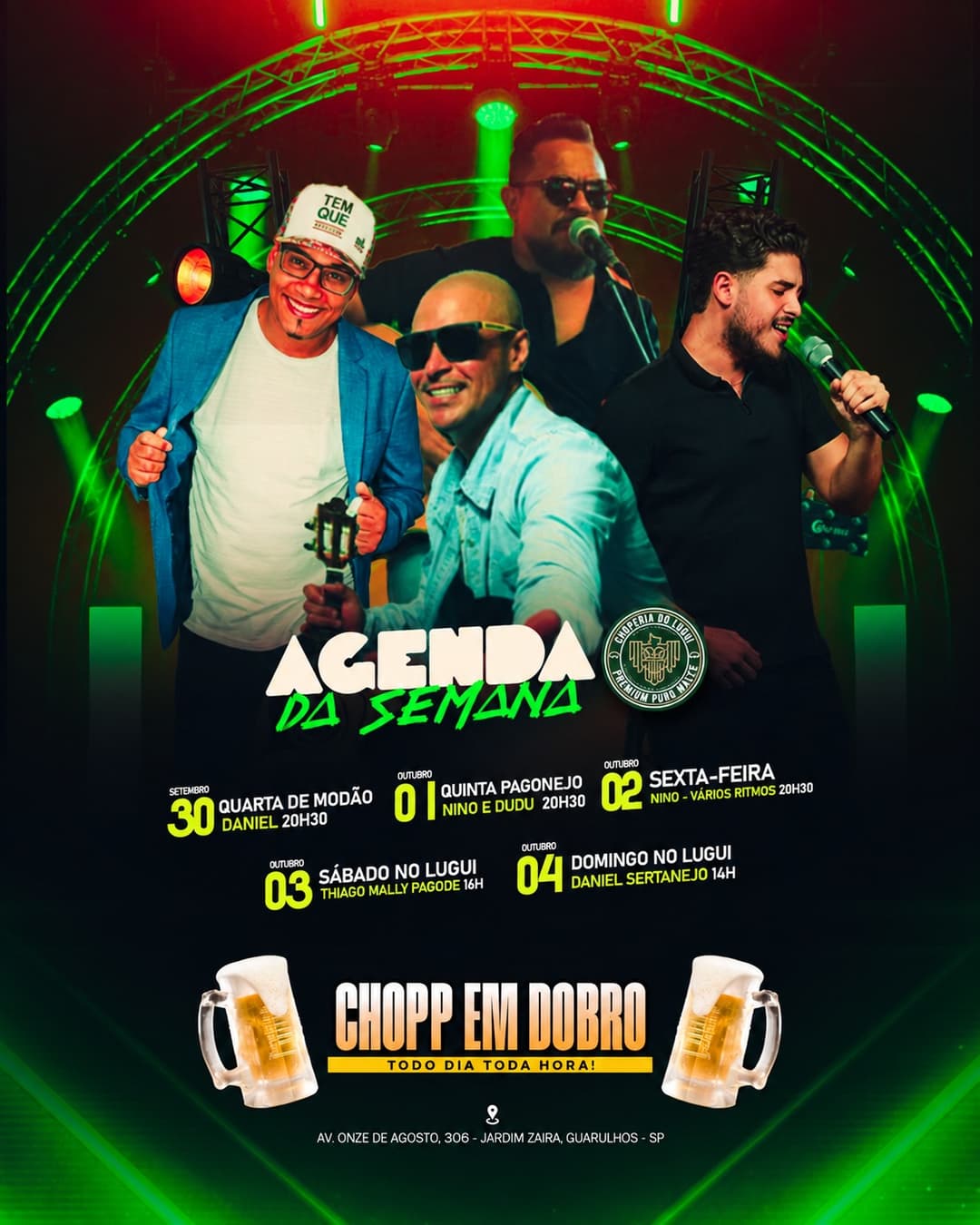 Flyer de Daniel