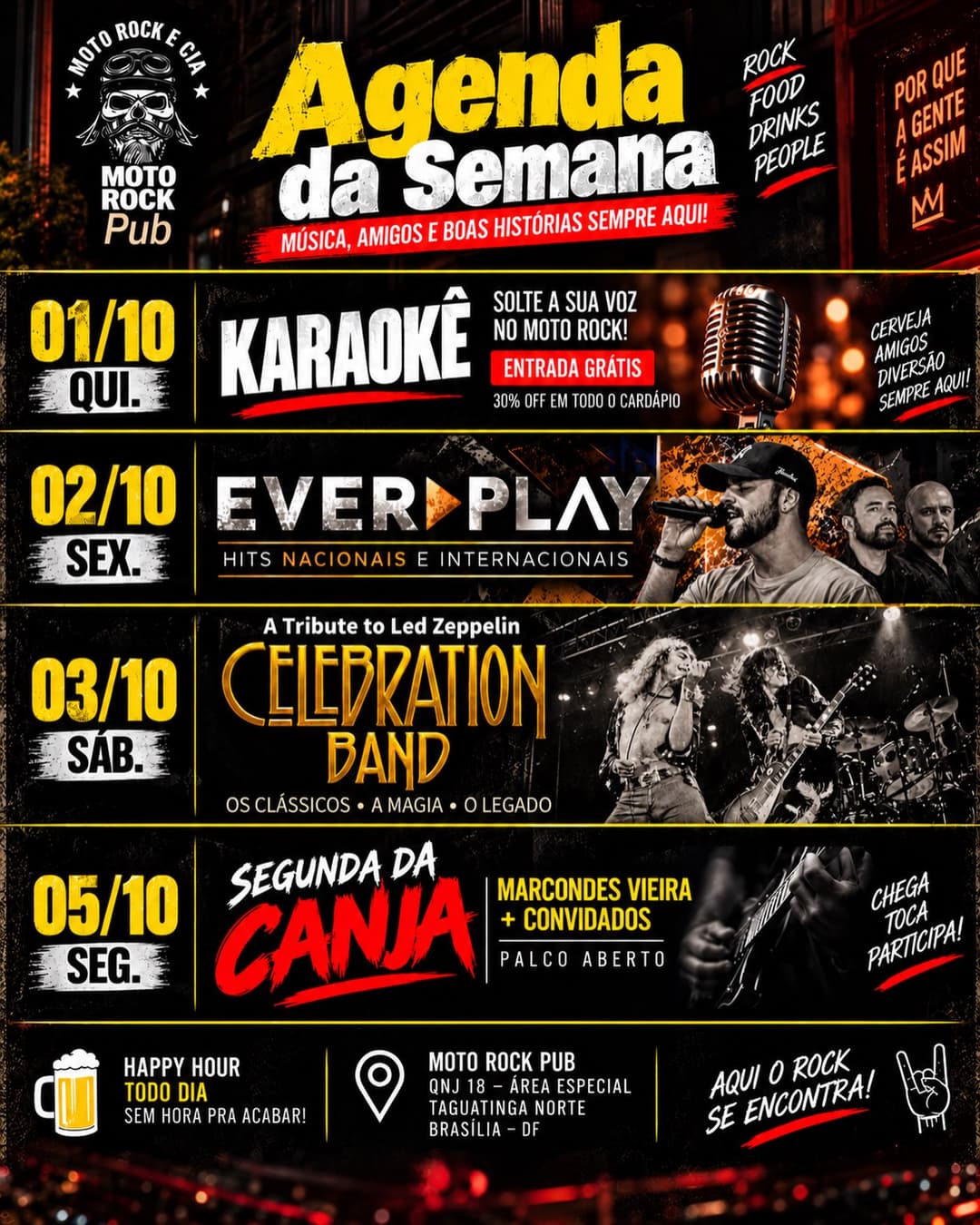 Flyer de Celebration Band