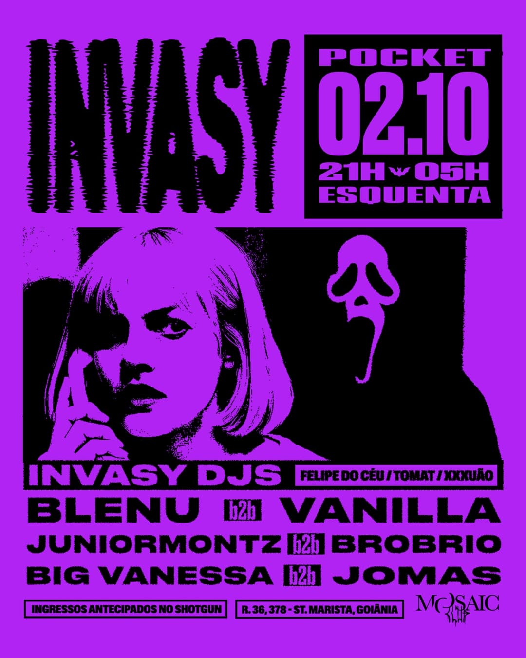 Flyer de Invasaum