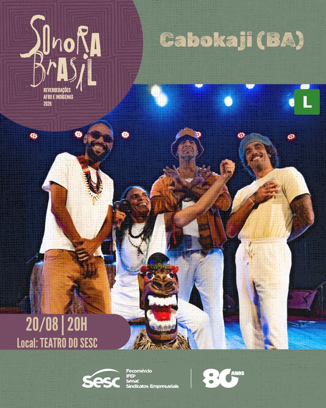 Flyer de Cabokaji