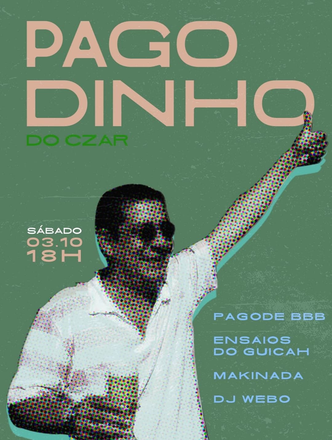 Flyer de Bom, Bonito e Balançado, Makinada e mais 2 artistas