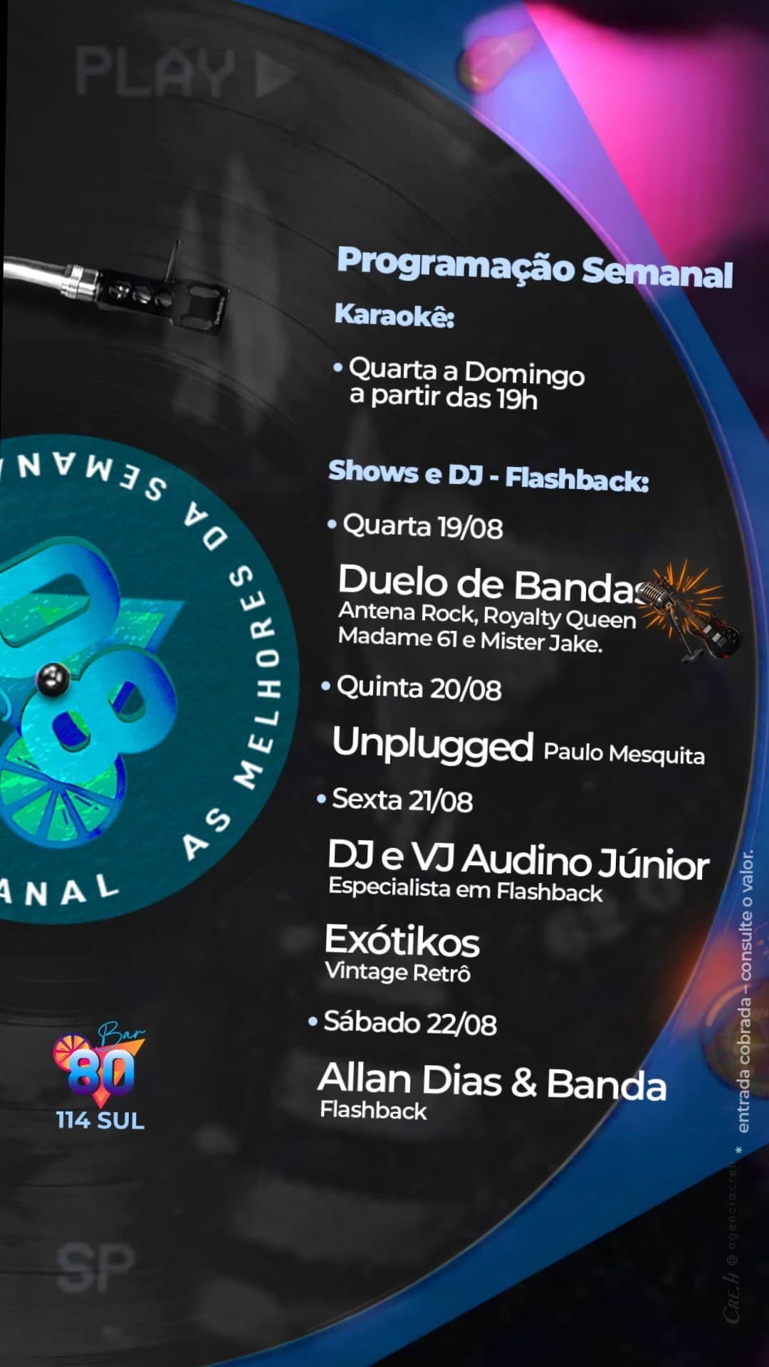 Flyer de Paulo Mesquita