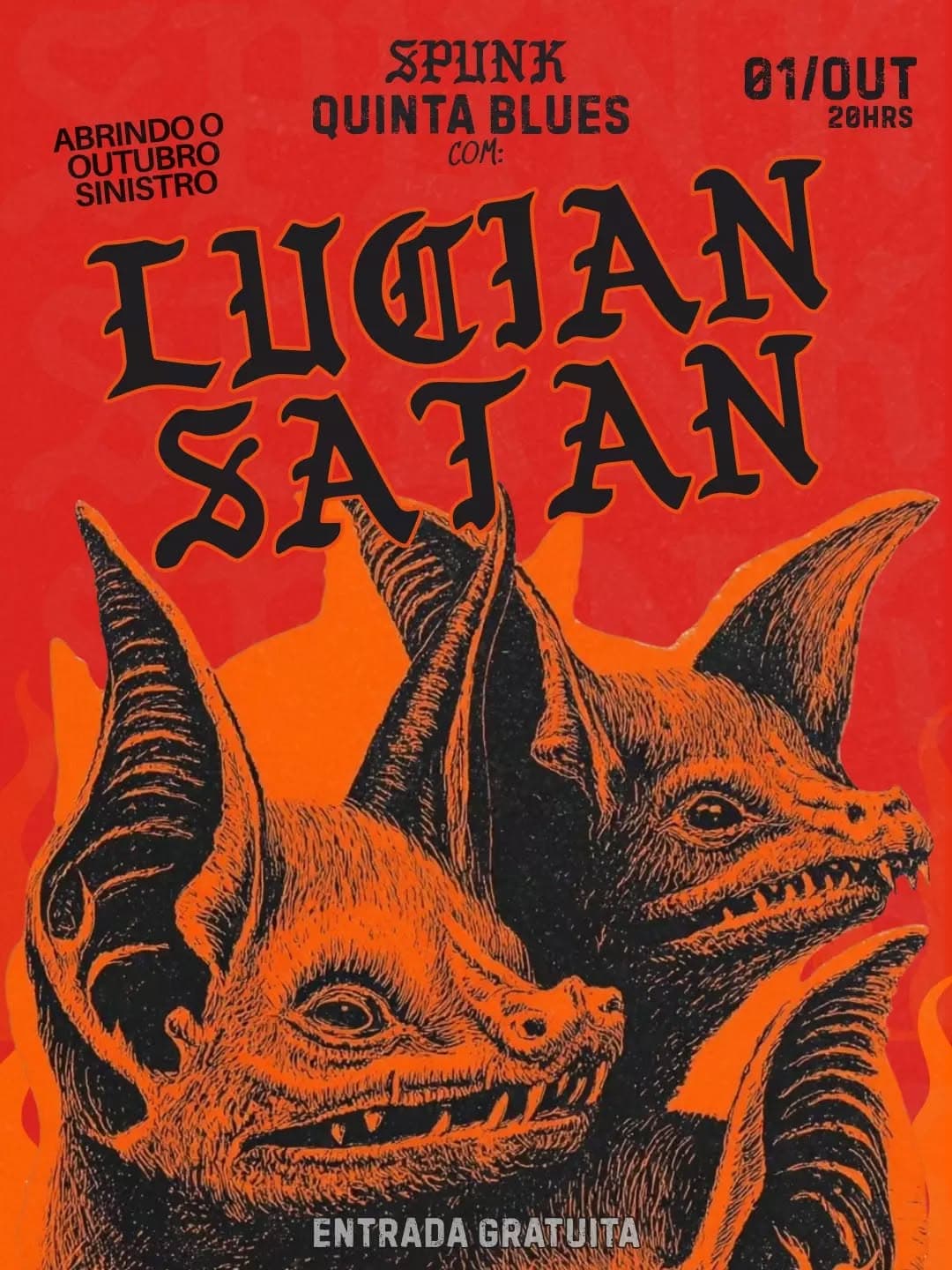 Flyer de Lucian Satan