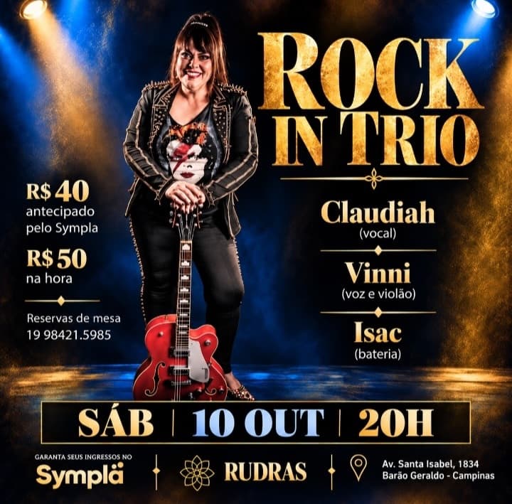 Flyer de Rock in Trio