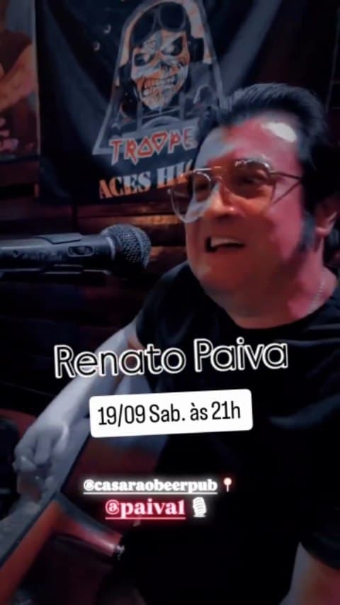 Flyer de Renato Paiva