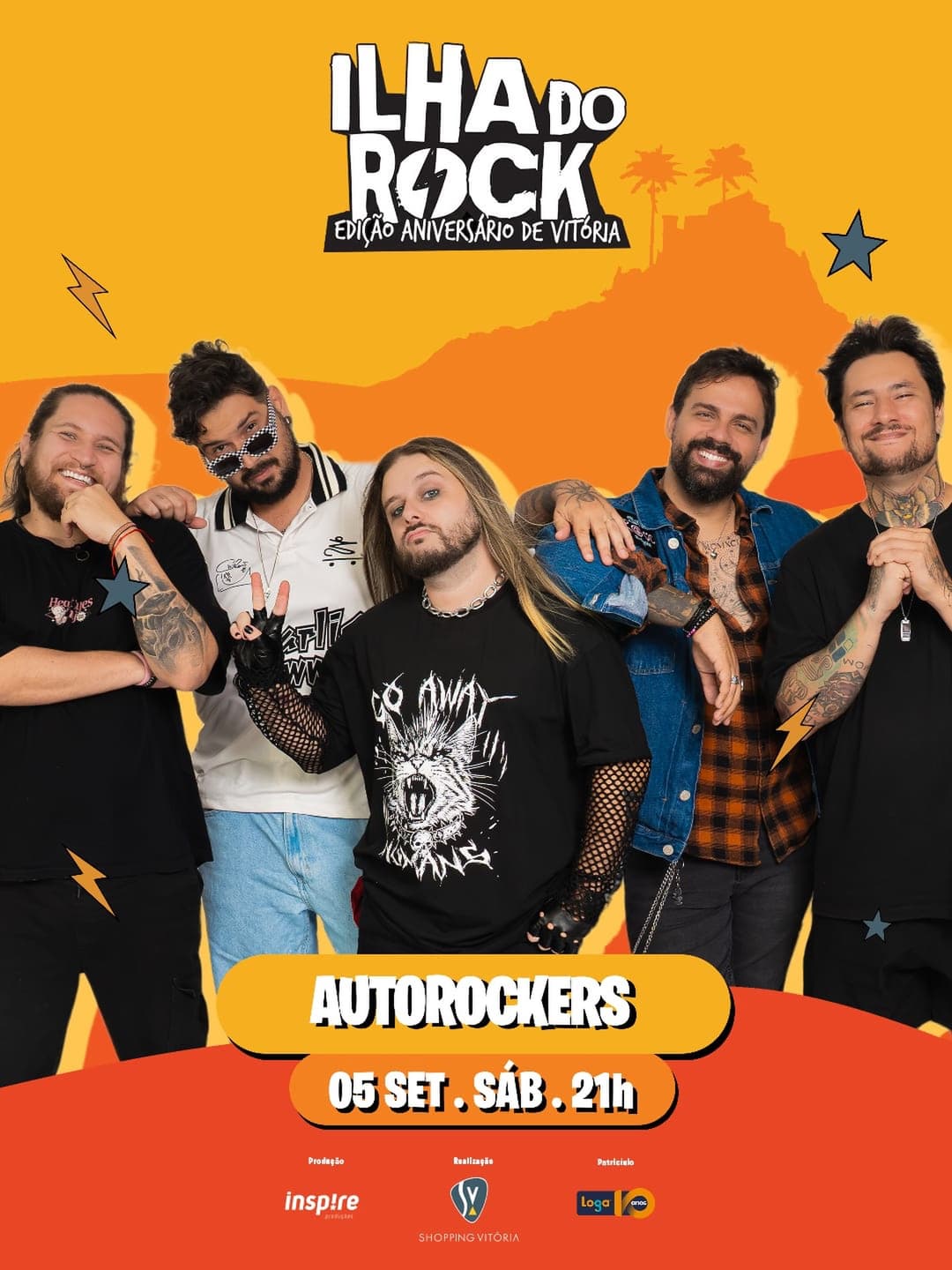 Flyer de Autorockers