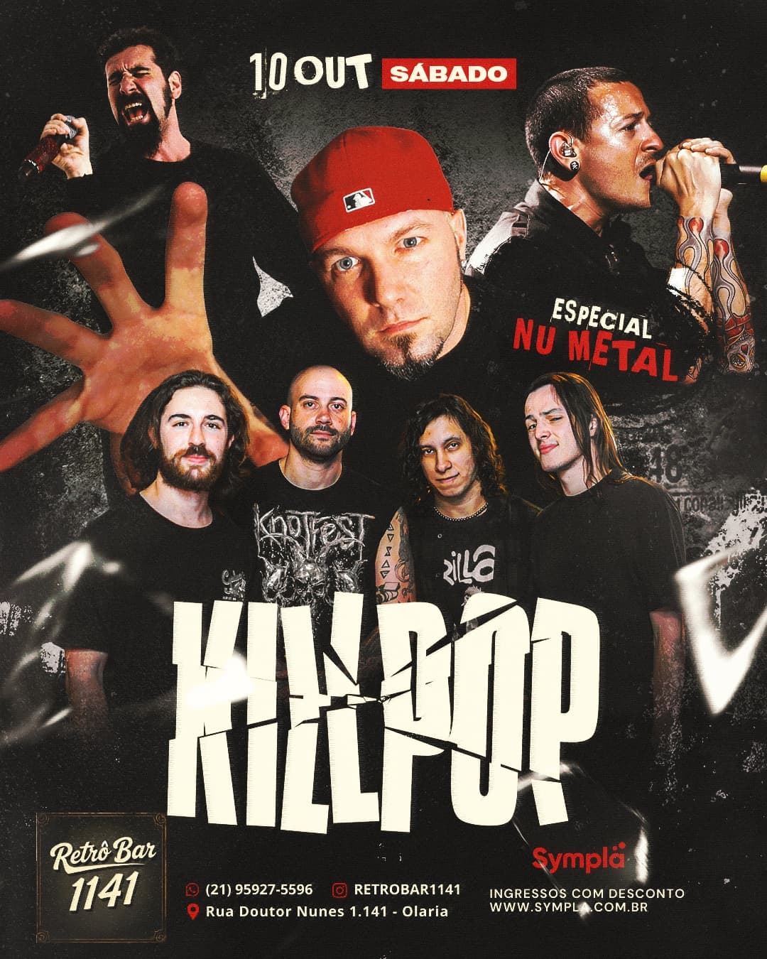 Flyer de KillPop