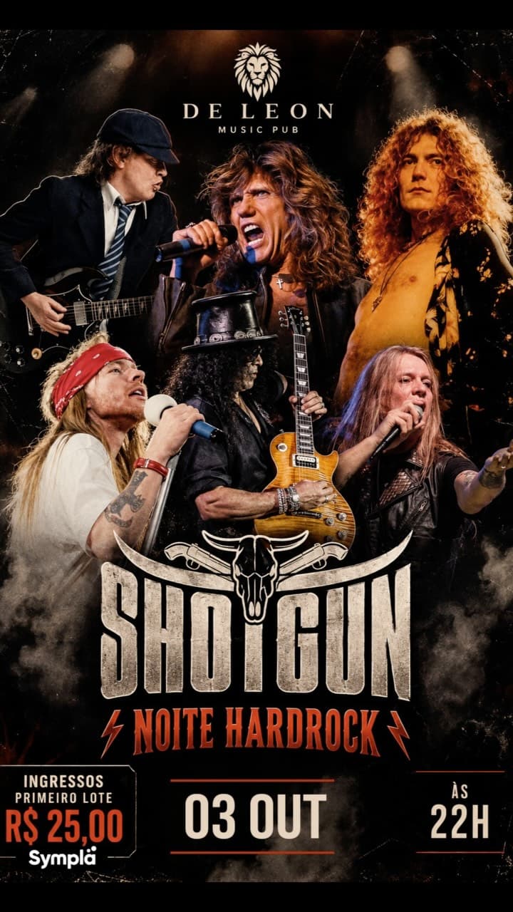 Flyer de Banda Shotgun