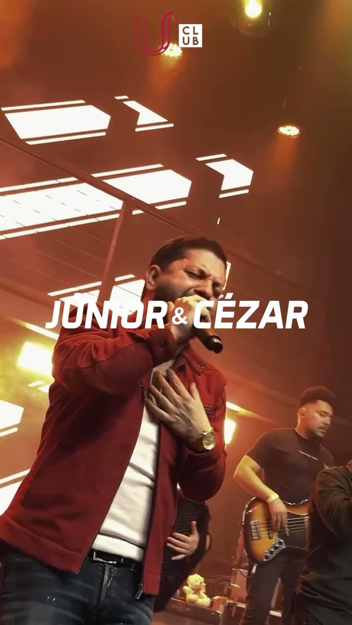 Flyer de Júnior e Cezar