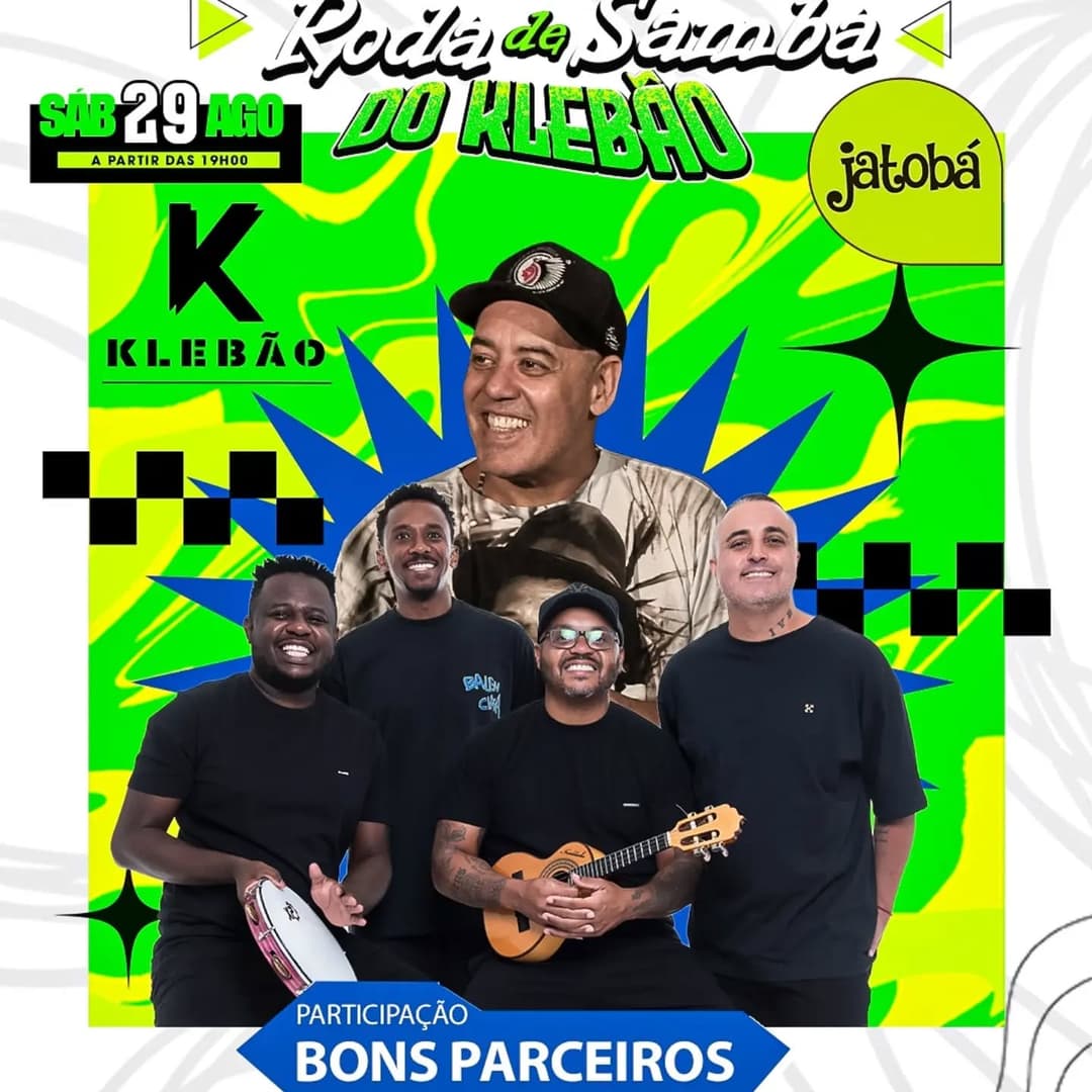 Flyer de Klebão e Bons Parceiros