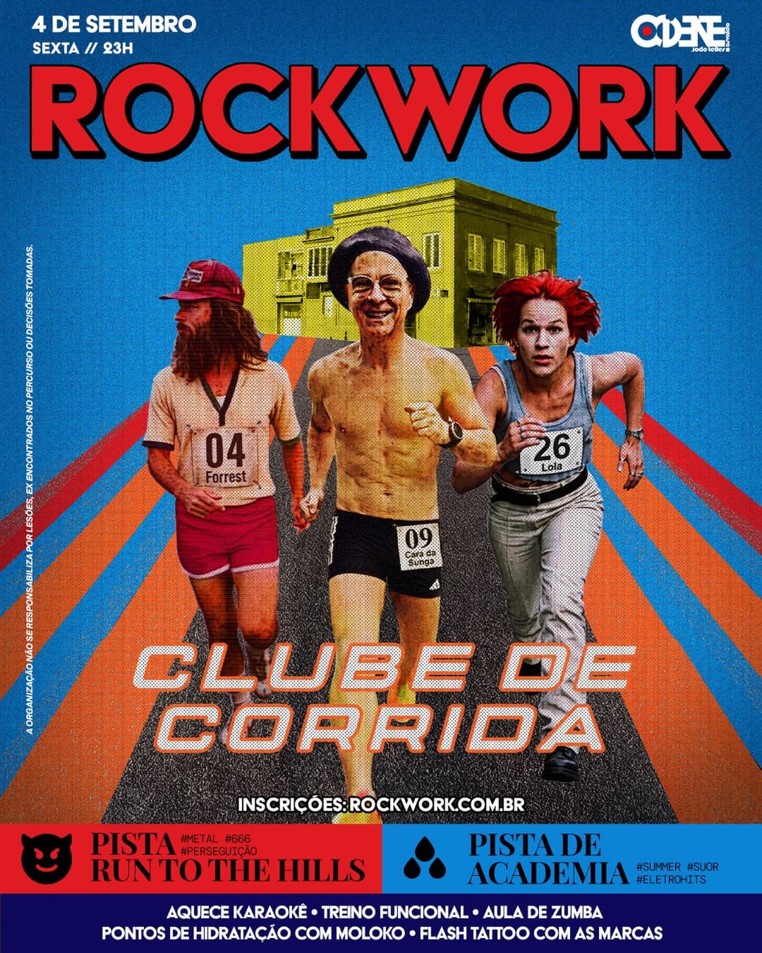 Flyer de Cremosa, Aquece Karaokê e mais 7 artistas
