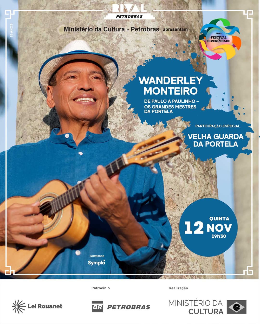 Flyer de Wanderley Monteiro