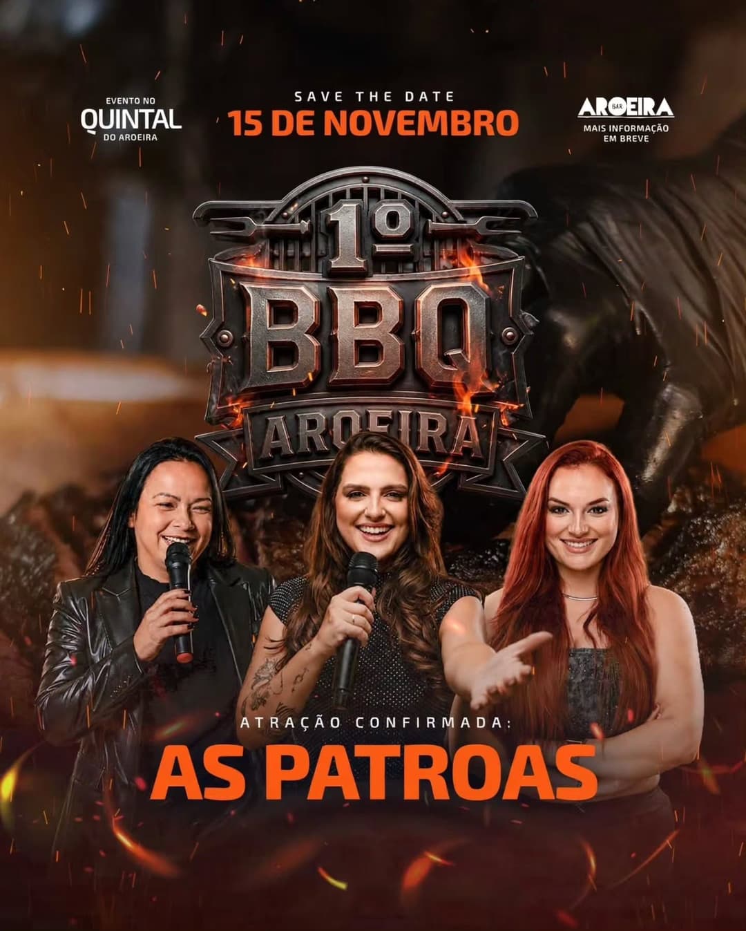 Flyer de AS PATROAS