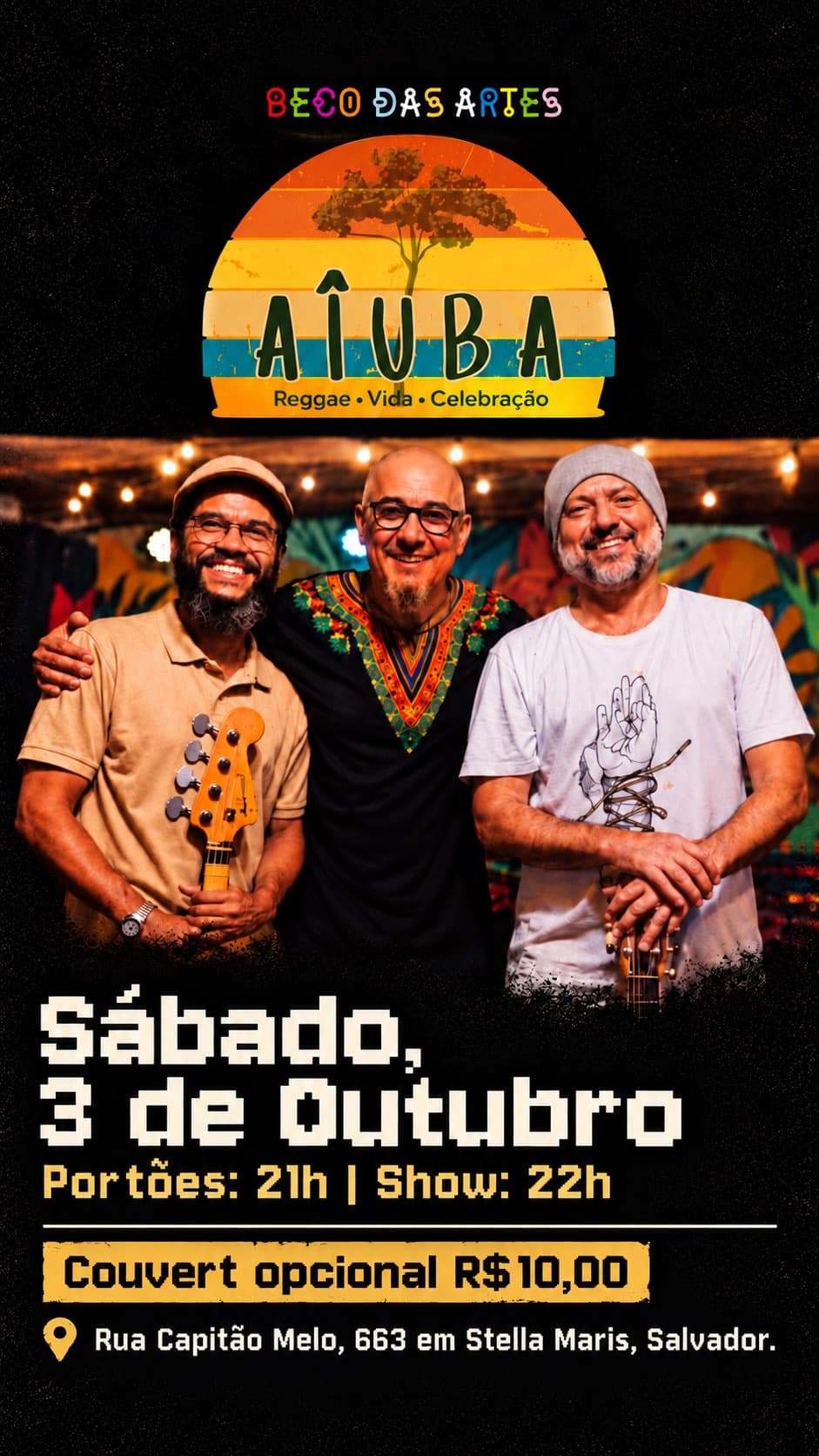 Flyer de AÎUBA