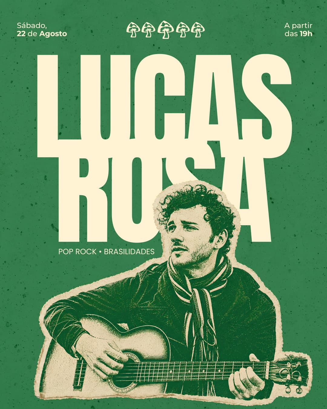 Flyer de Lucas Rosa