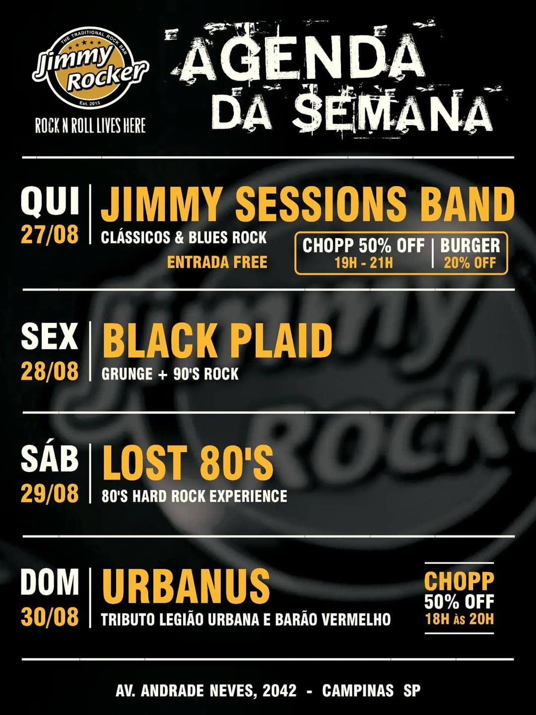 Flyer de Black Plaid