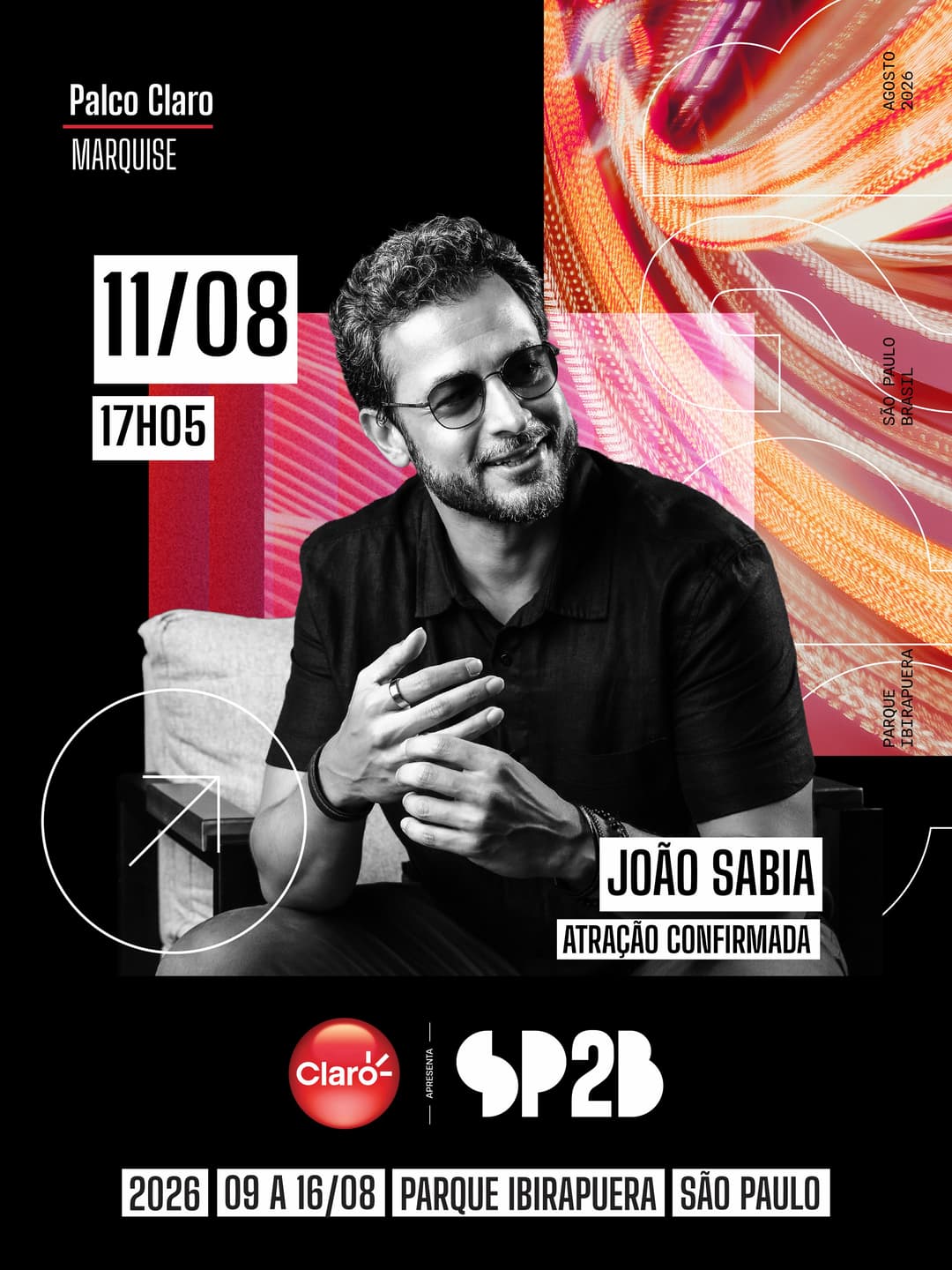 Flyer de João Sabiá