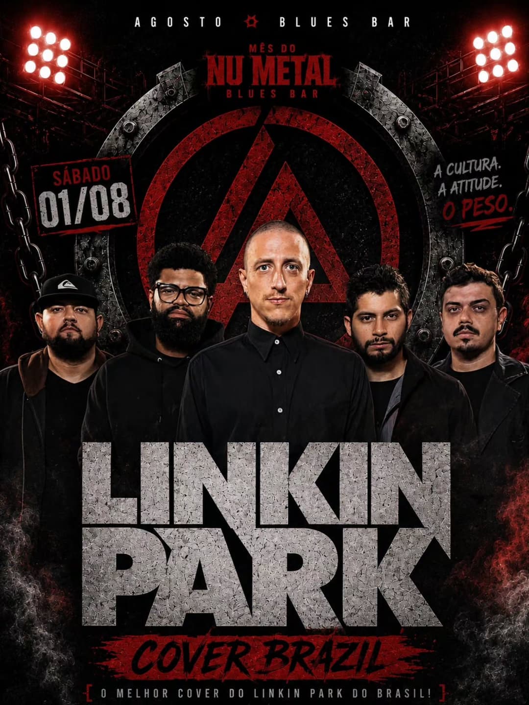 Flyer de LINKIN PARK COVER BRAZIL