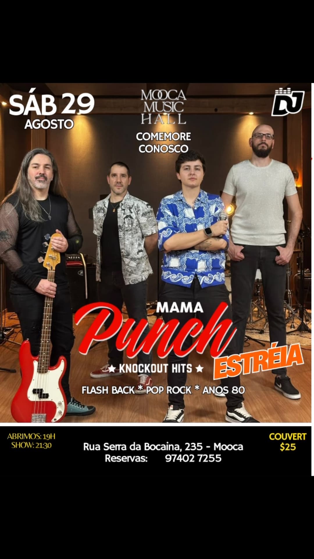Flyer de Mama Punch