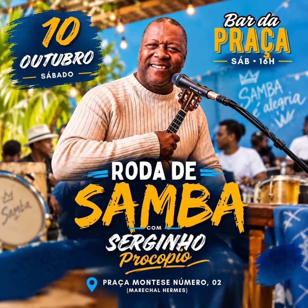 Flyer de Sergio Procopio e Serginho Procópio