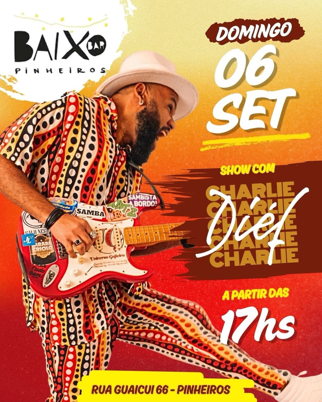 Flyer de Charlie Diéf