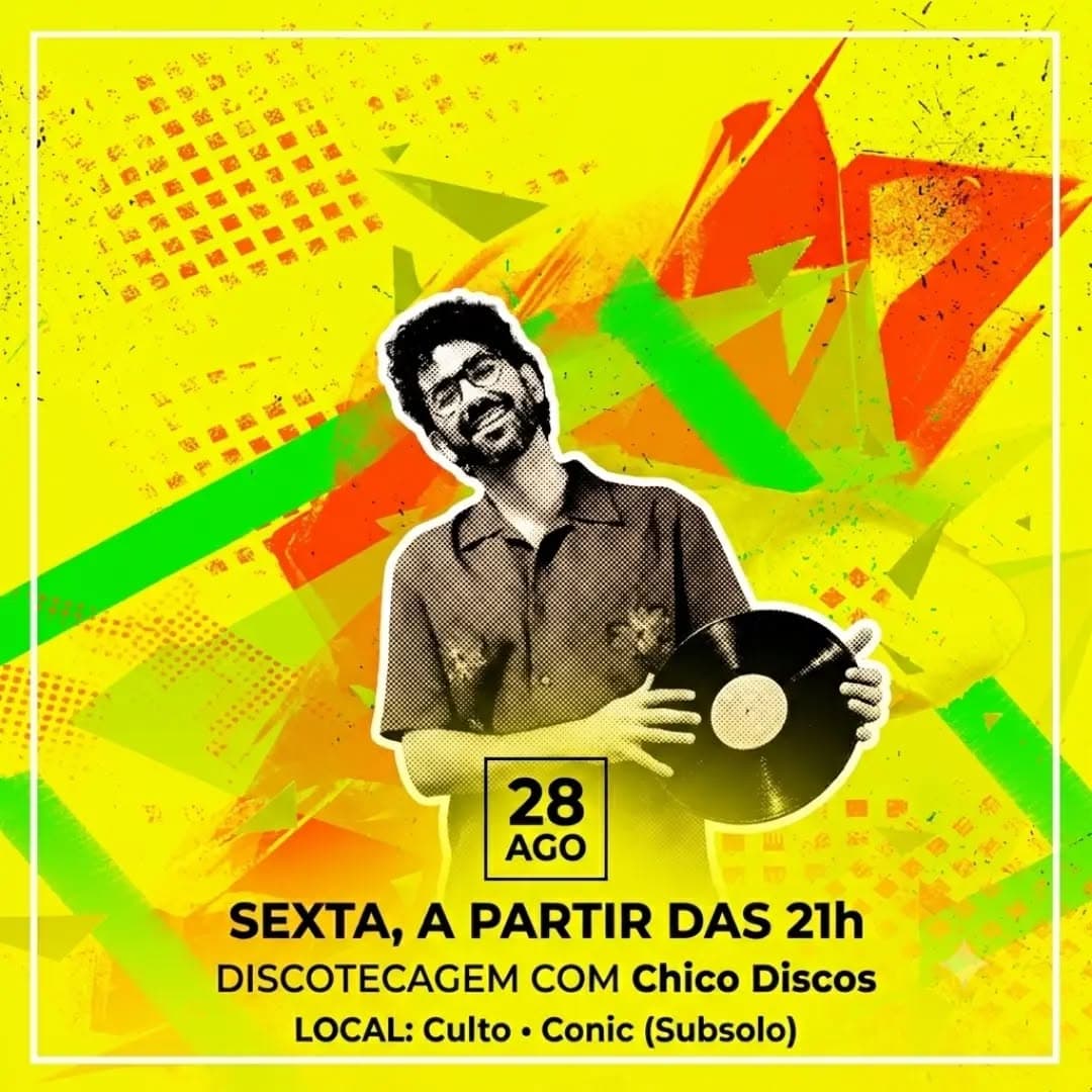 Flyer de Chico Discos