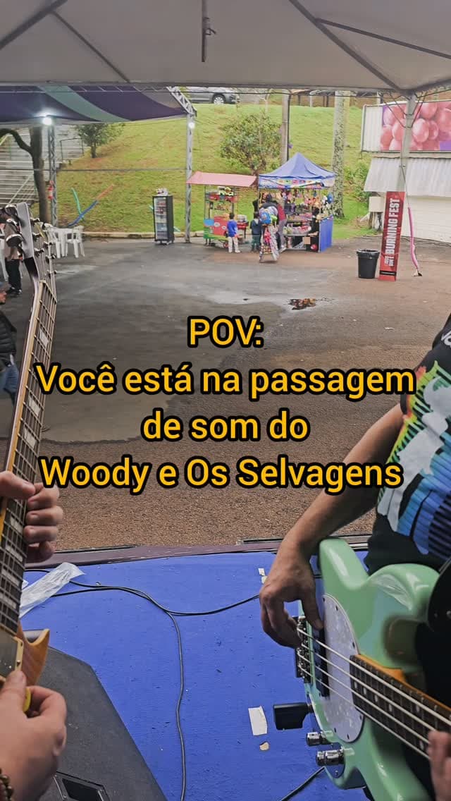 Flyer de Thiago Woody e mais 2 artistas