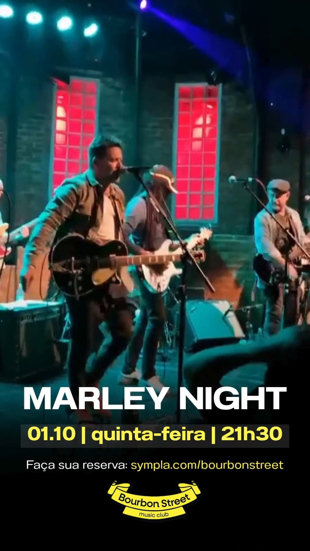 Flyer de Marley Night