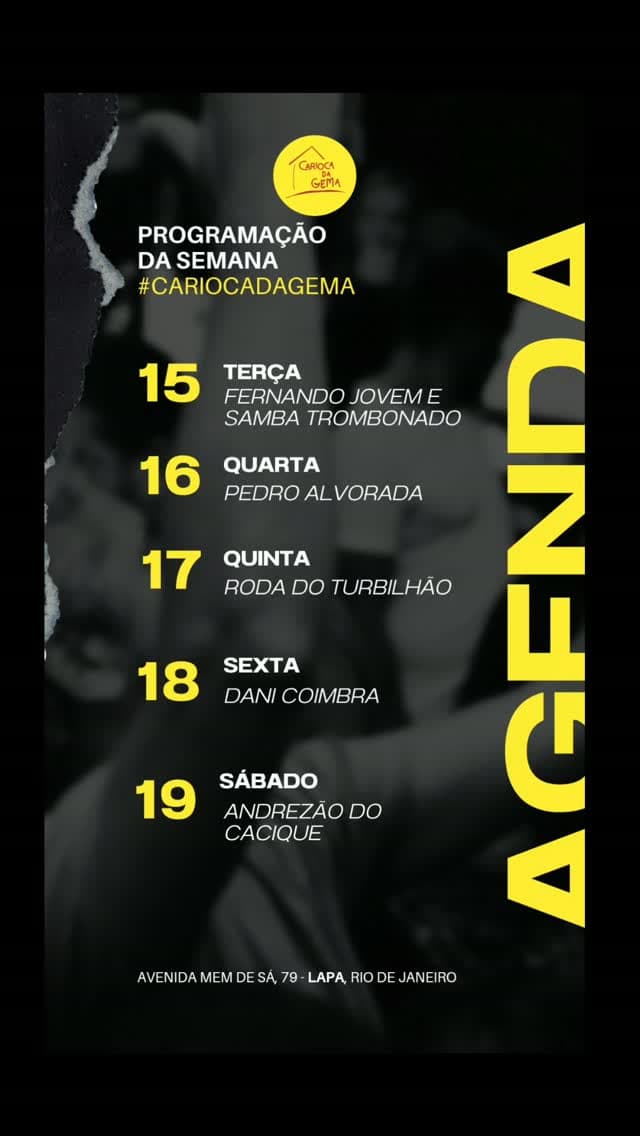 Flyer de Andrezão do Cacique