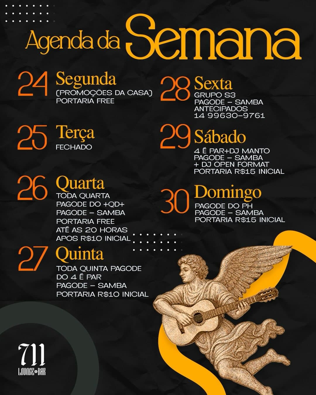 Flyer de 4éPAR e Dj Mantô