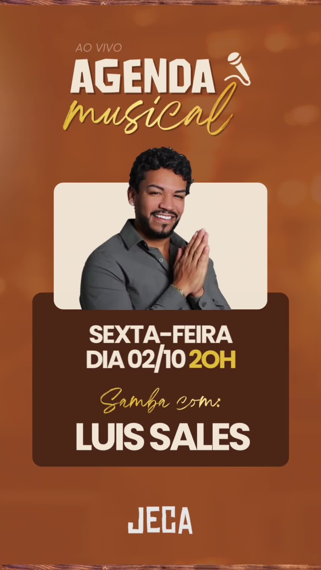 Flyer de Luis Sales