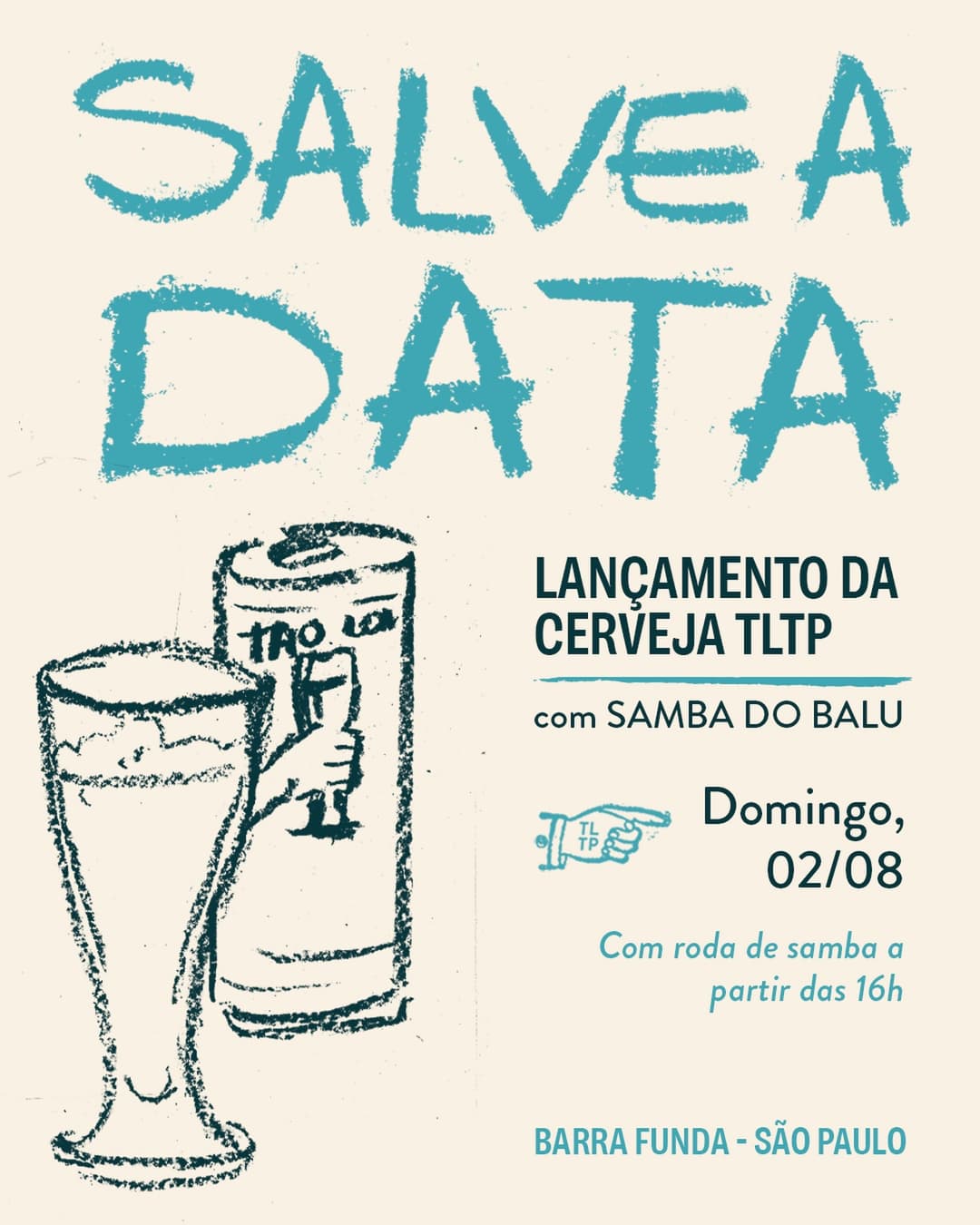 Flyer de Samba do Balu