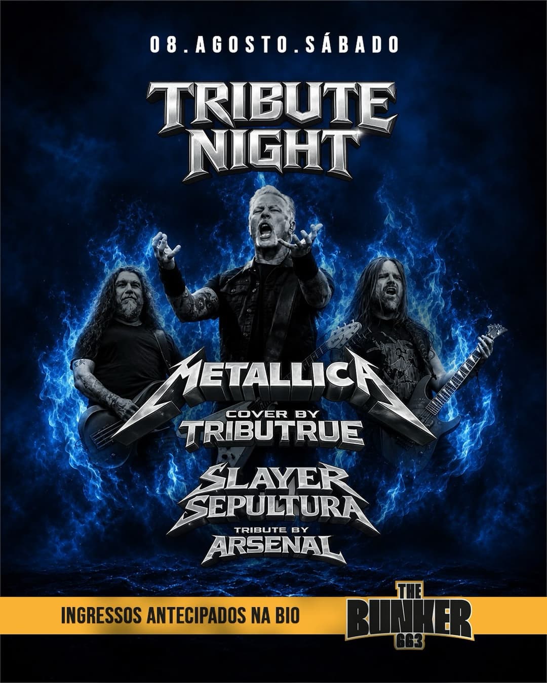 Flyer de Tributrue e Arsenal