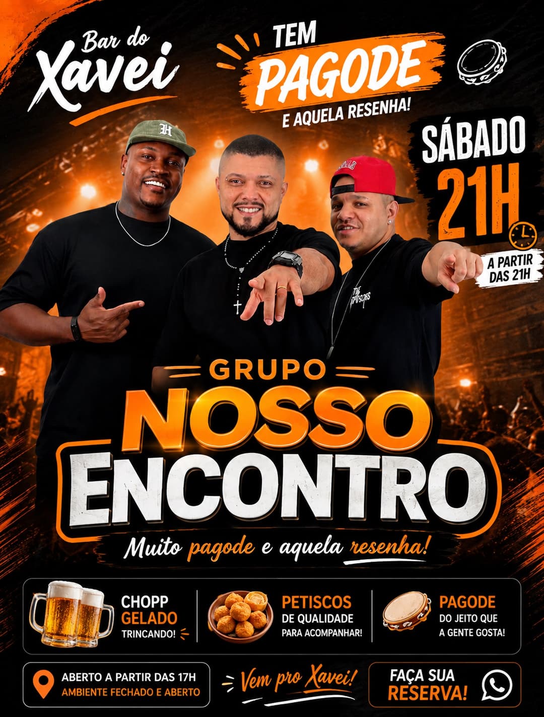 Flyer de Grupo Nosso Encontro