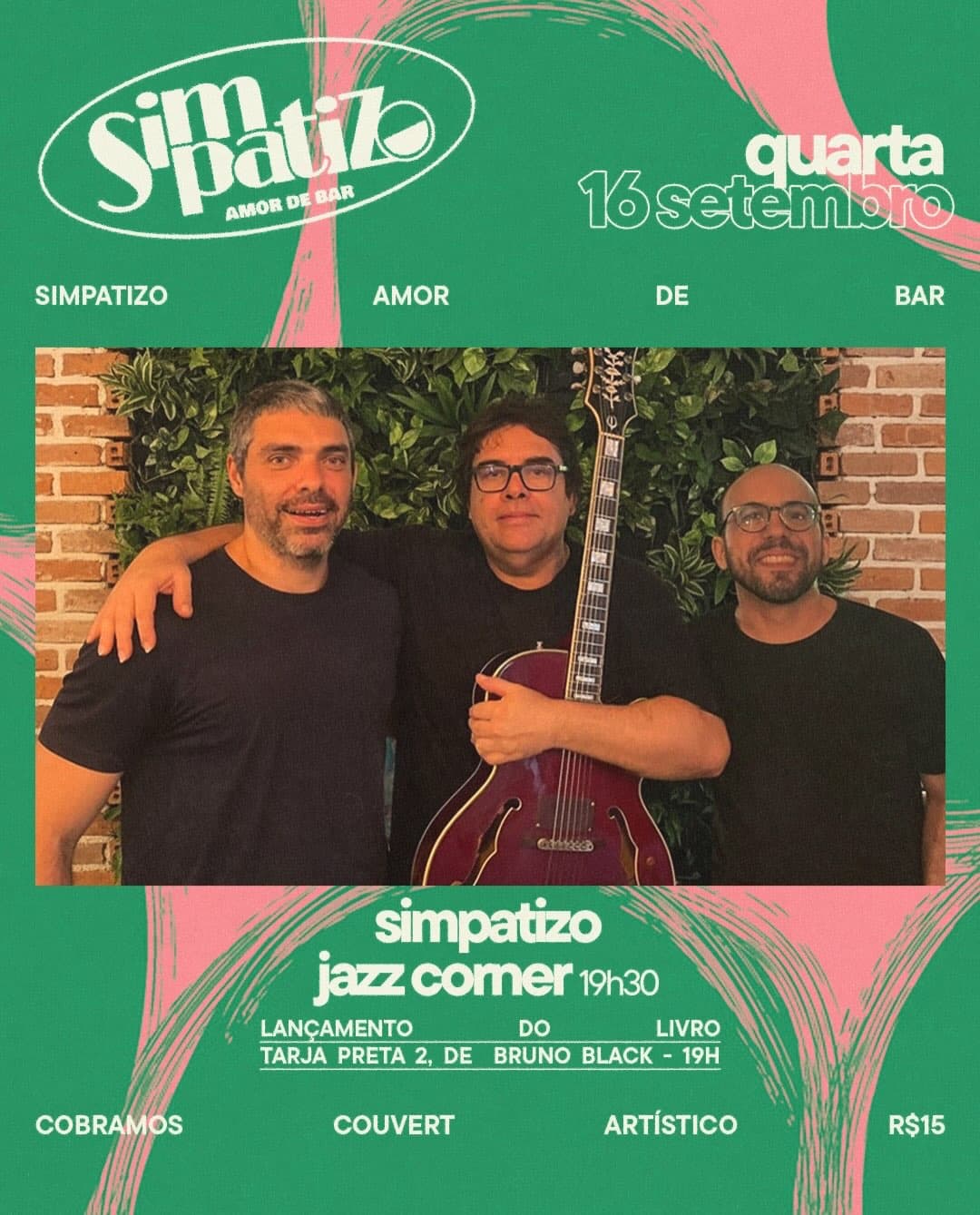 Flyer de Blues Delas