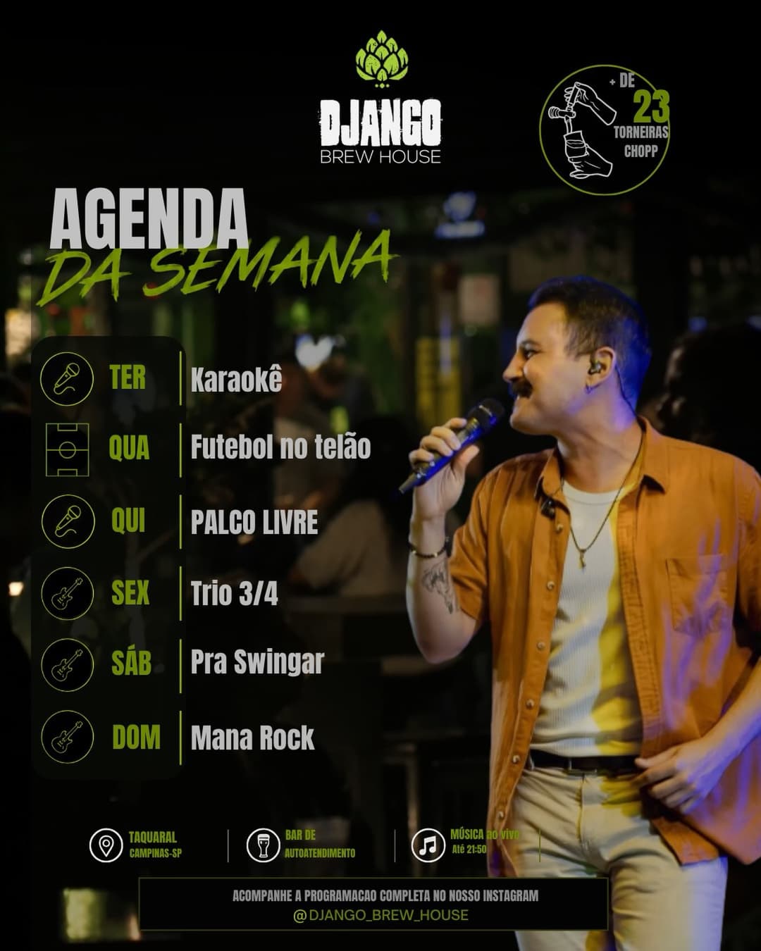 Flyer de Pra Swingar