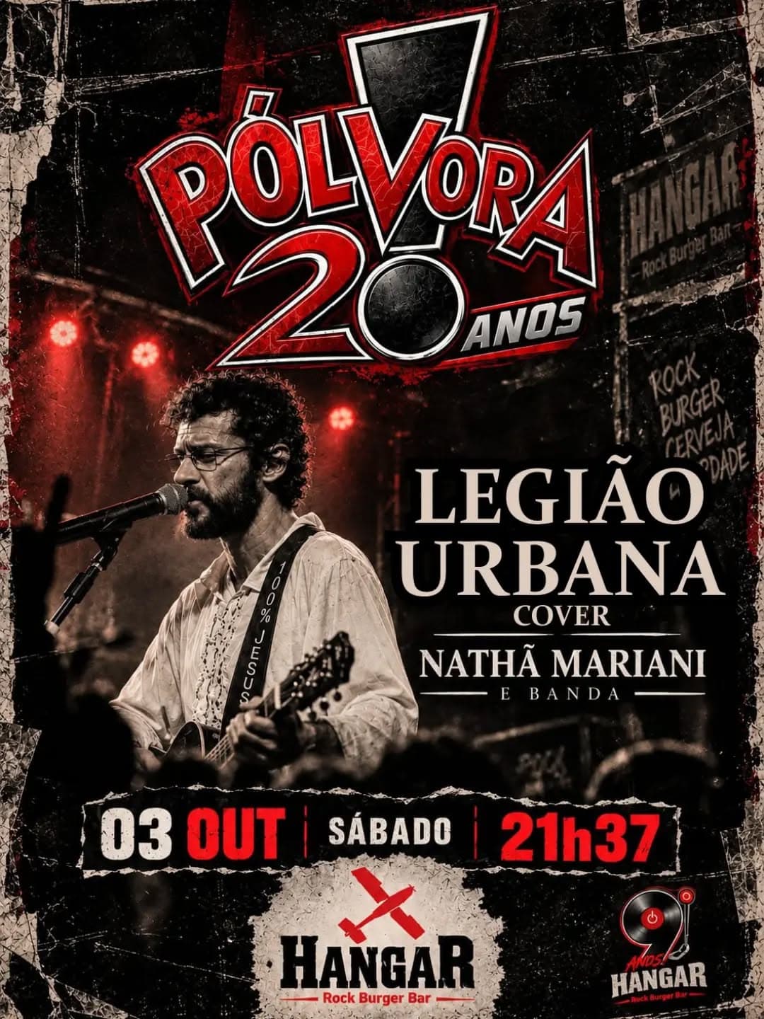 Flyer de Pólvora! e Nathã Mariani e Banda