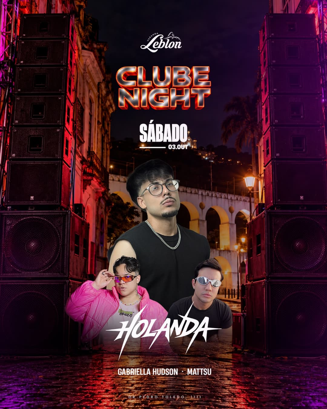 Flyer de Mattsu, djholanda e djg.hudson
