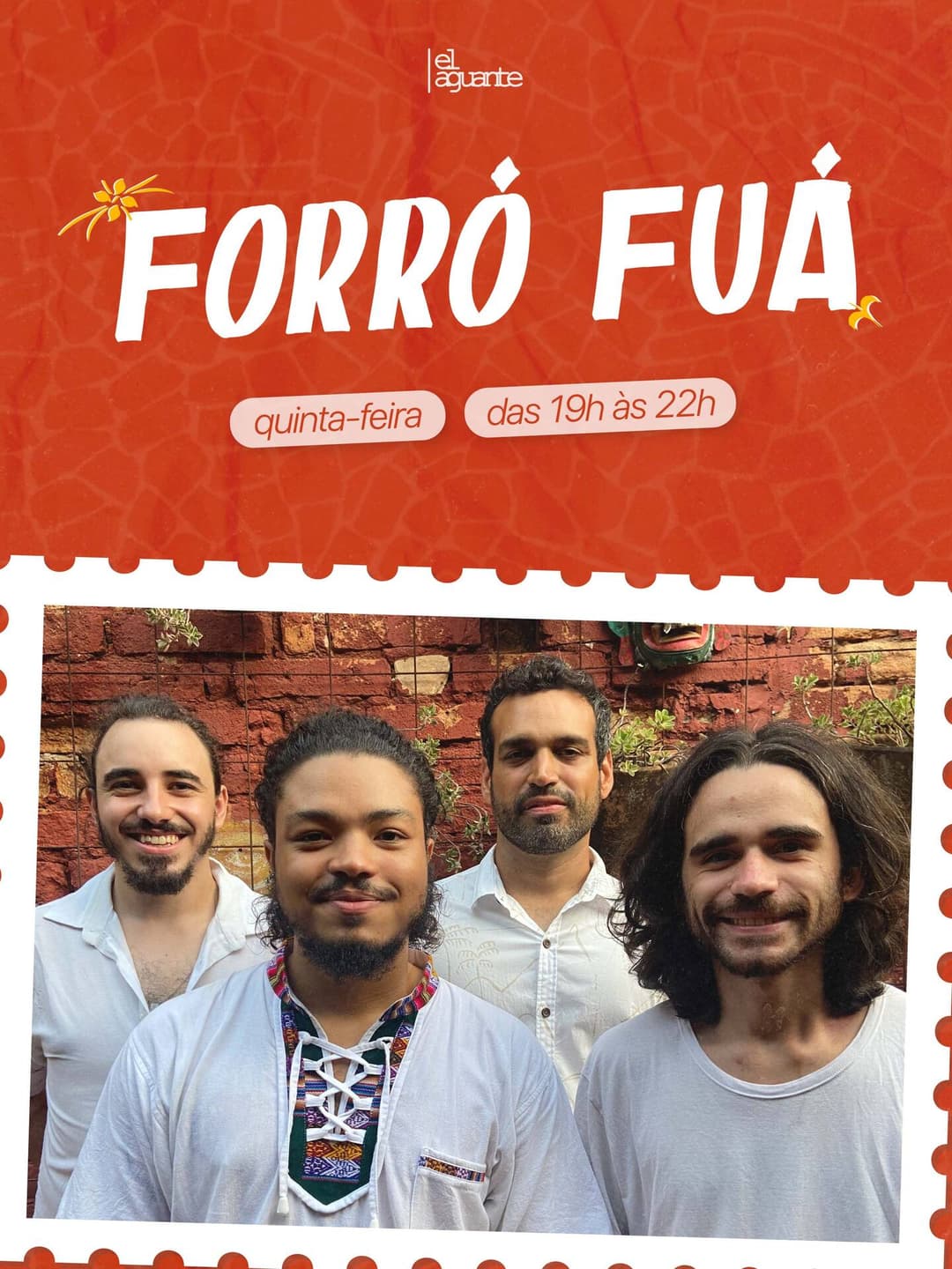 Flyer de Forró Fuá