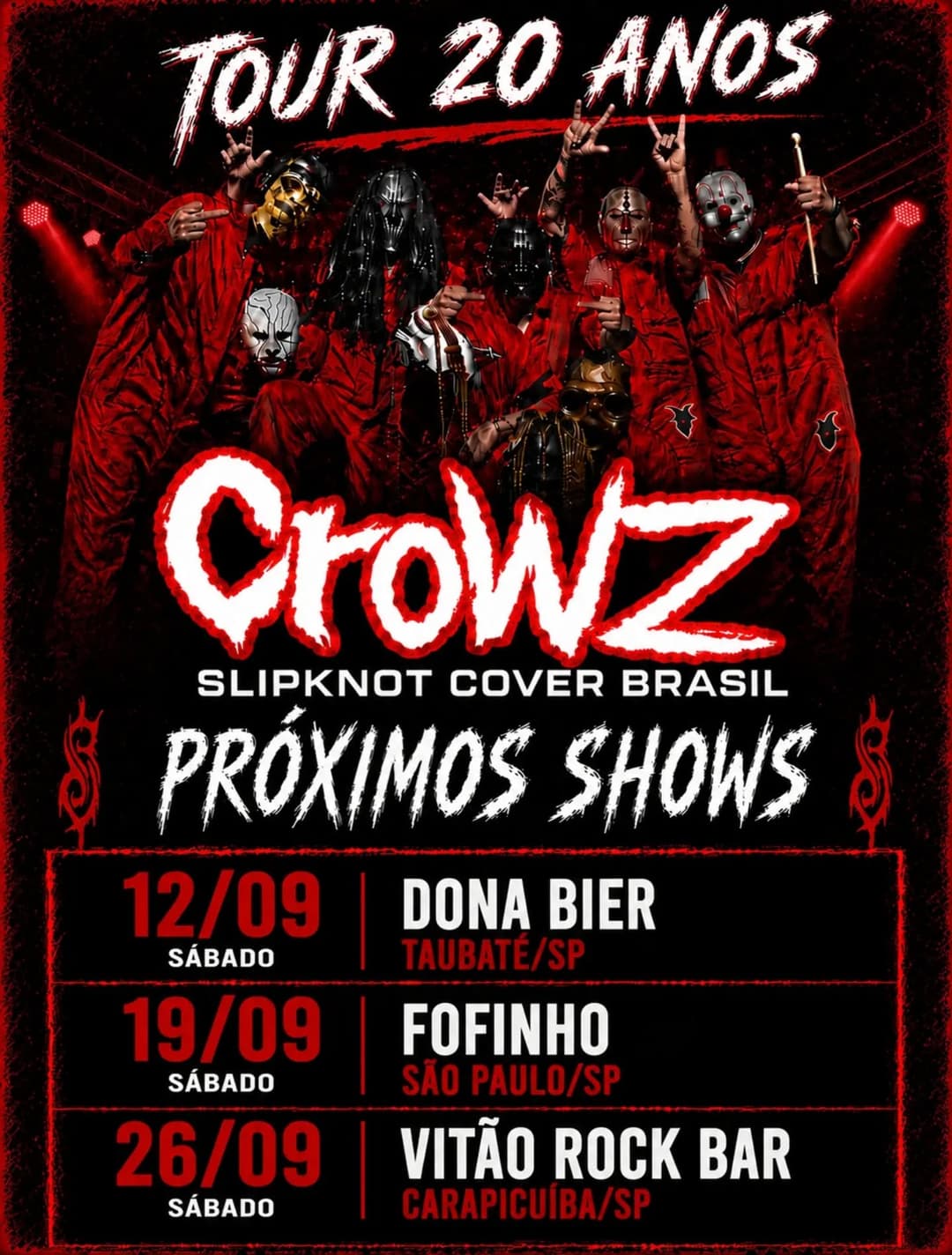 Flyer de Crowz