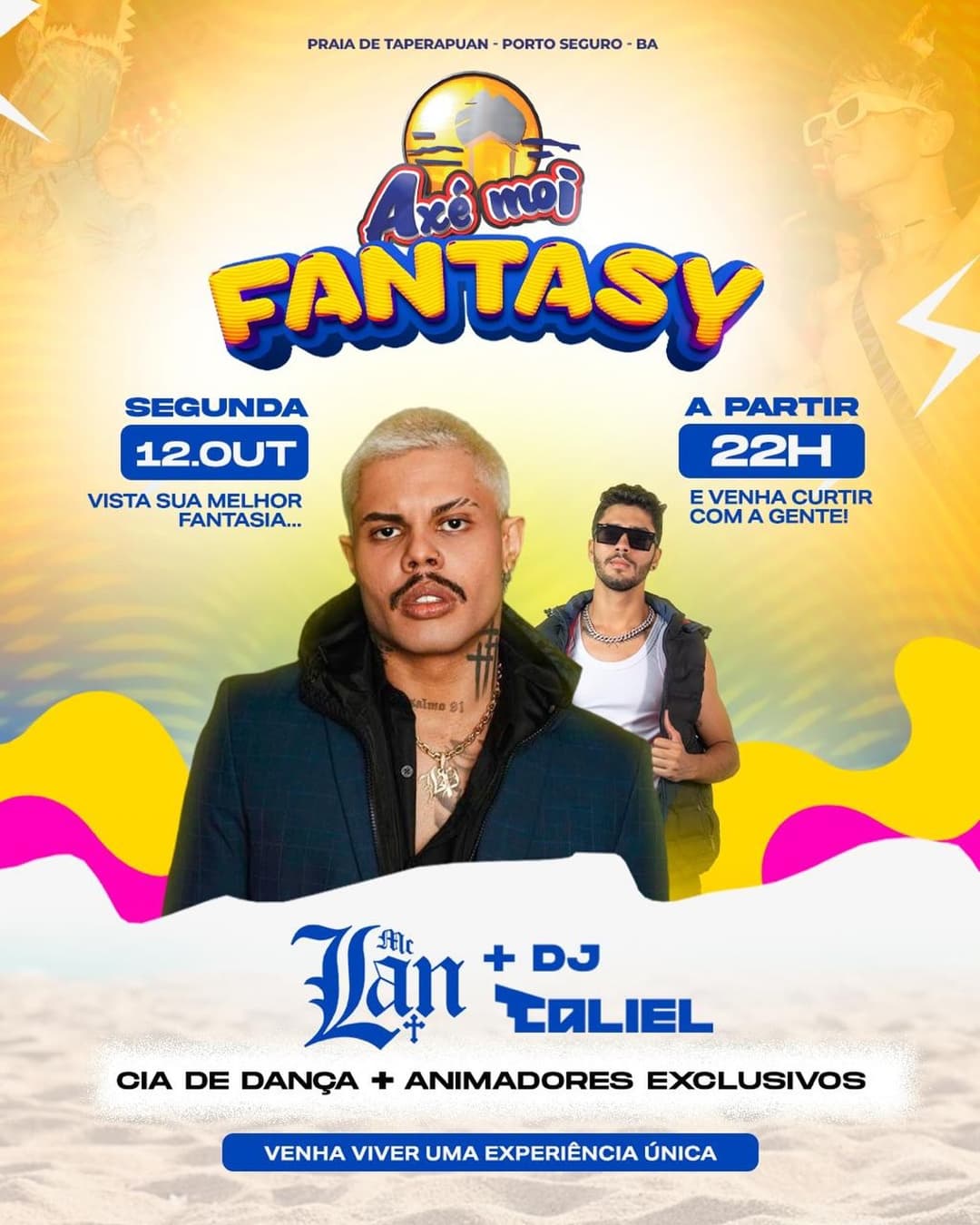 Flyer de DJ Caliel