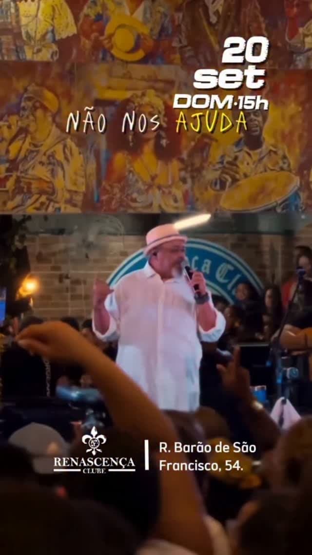 Flyer de Jorge Aragão