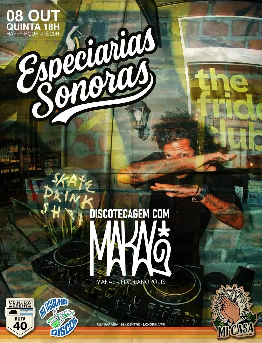 Flyer de DJ MAKAL