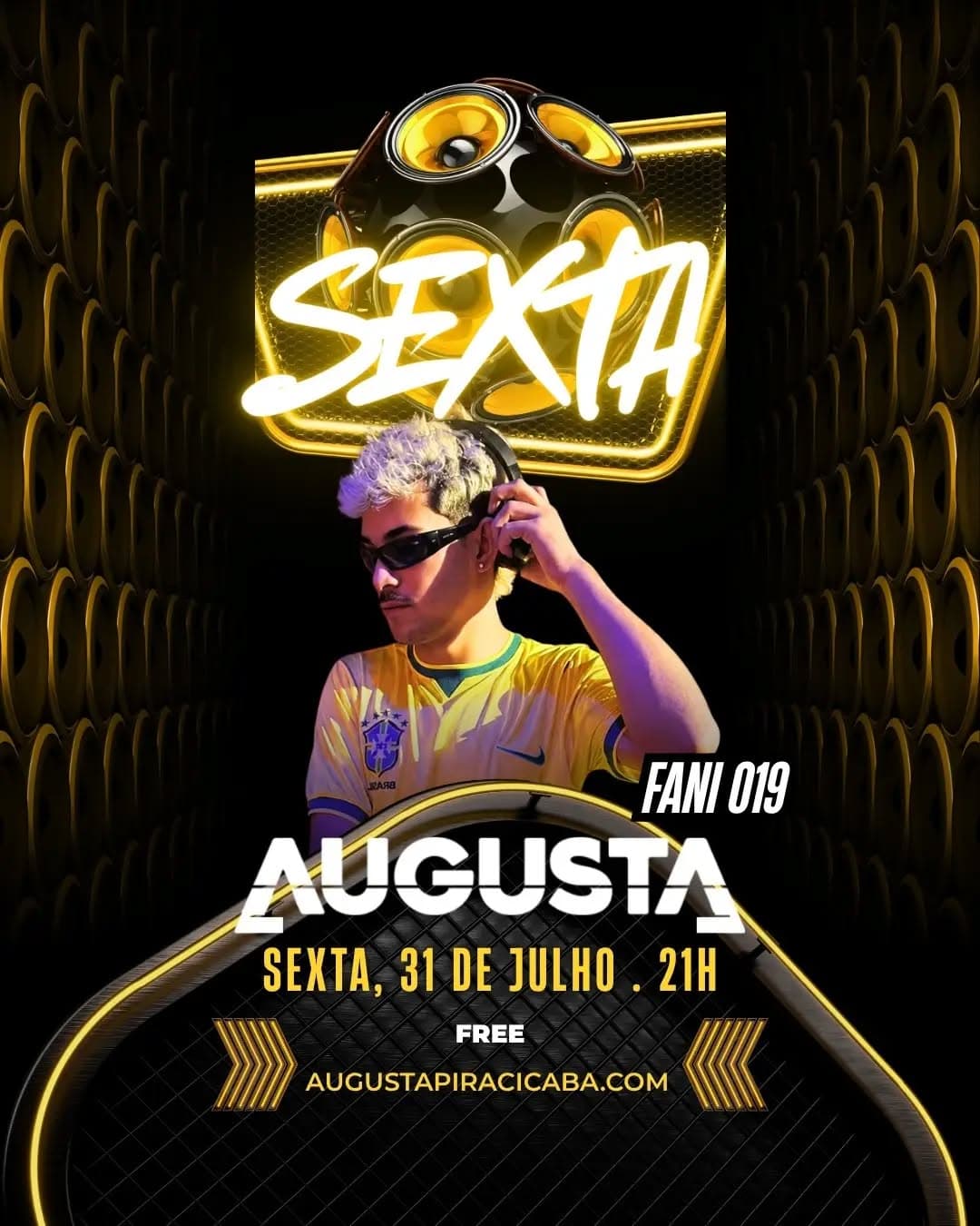 Flyer de DJ Fani 019